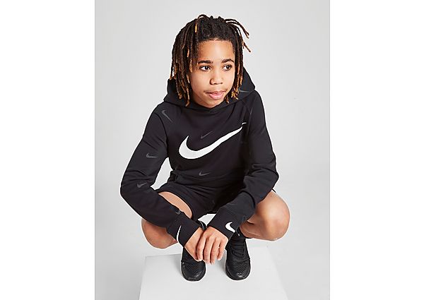 Nike Sweat à capuche Nike Sportswear Swoosh pour Garçon plus âgé - Black/White, Black/White