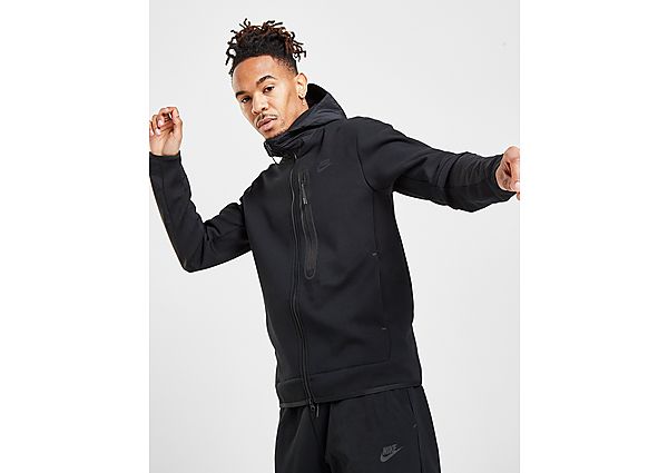 Nike Sweat à capuche Tech Woven Homme - Black/Black/Black/Black, Black/Black/Black/Black