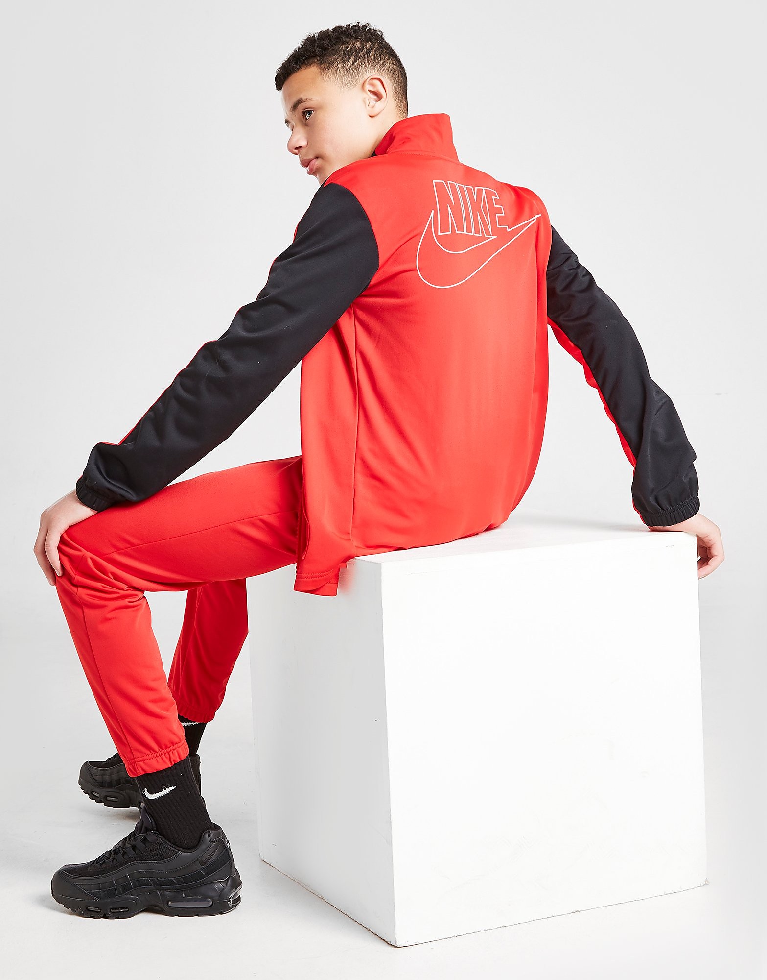 

Nike Poly Tracksuit Junior - University Red/Black/White - Kids, University Red/Black/White