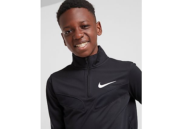 Nike Haut de training à manches longues Nike Sport pour Garçon plus âgé - Black/Black/White, Black/B