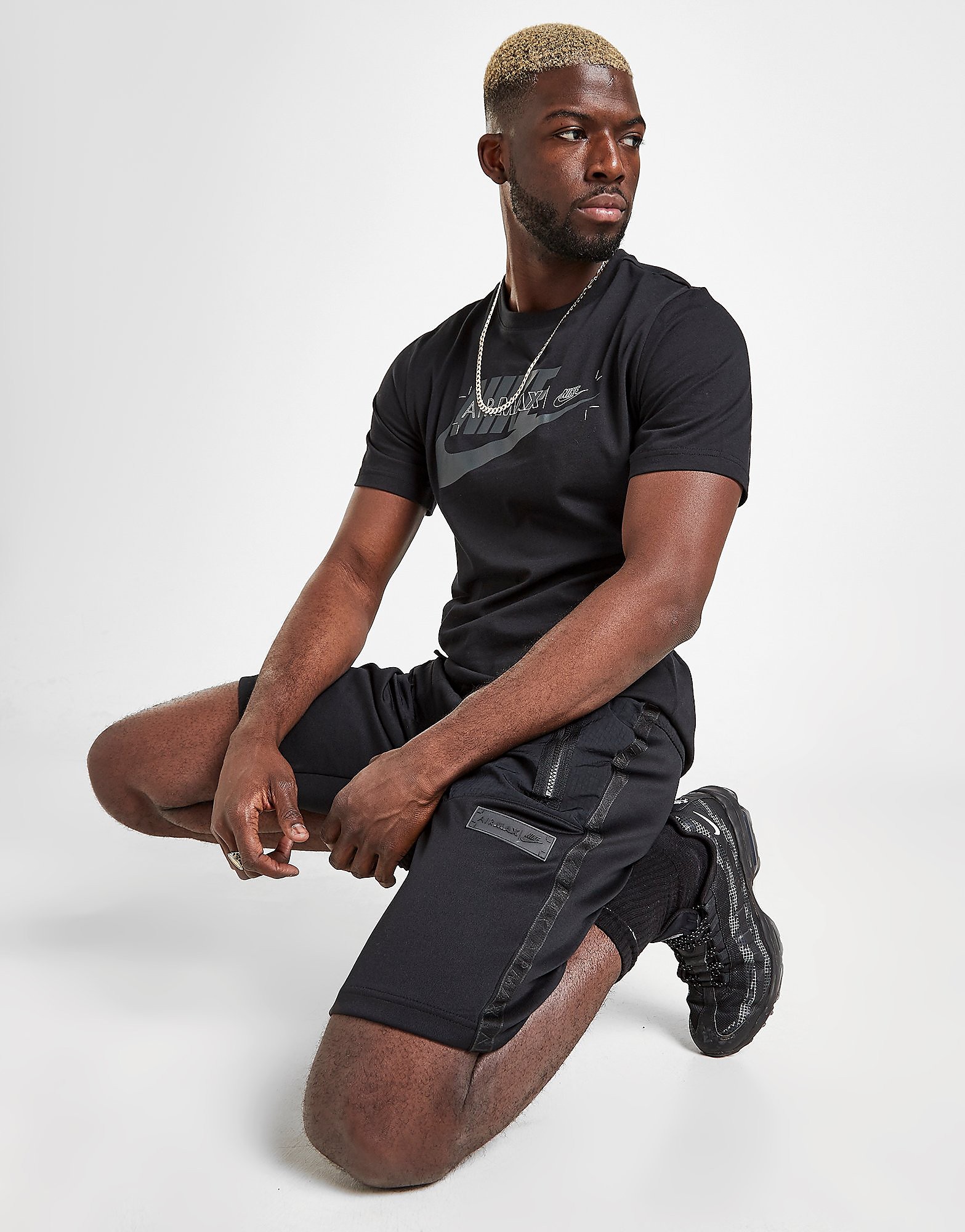 

Nike Air Max Poly Shorts - Only at JD - Black/Black/Black - Mens, Black/Black/Black