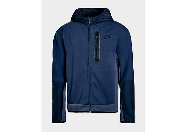 Nike Sweat à capuche tissé entièrement zippé Nike Sportswear Tech Fleece pour Garçon plus âgé - Midn