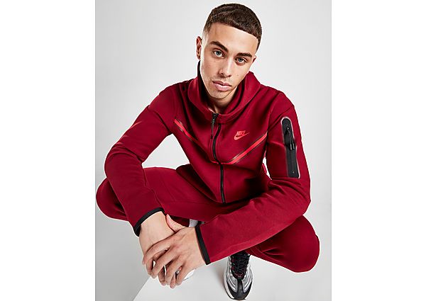 Nike Sweat à capuche Tech Fleece Full Zip Homme - Team Red/University Red, Team Red/University Red