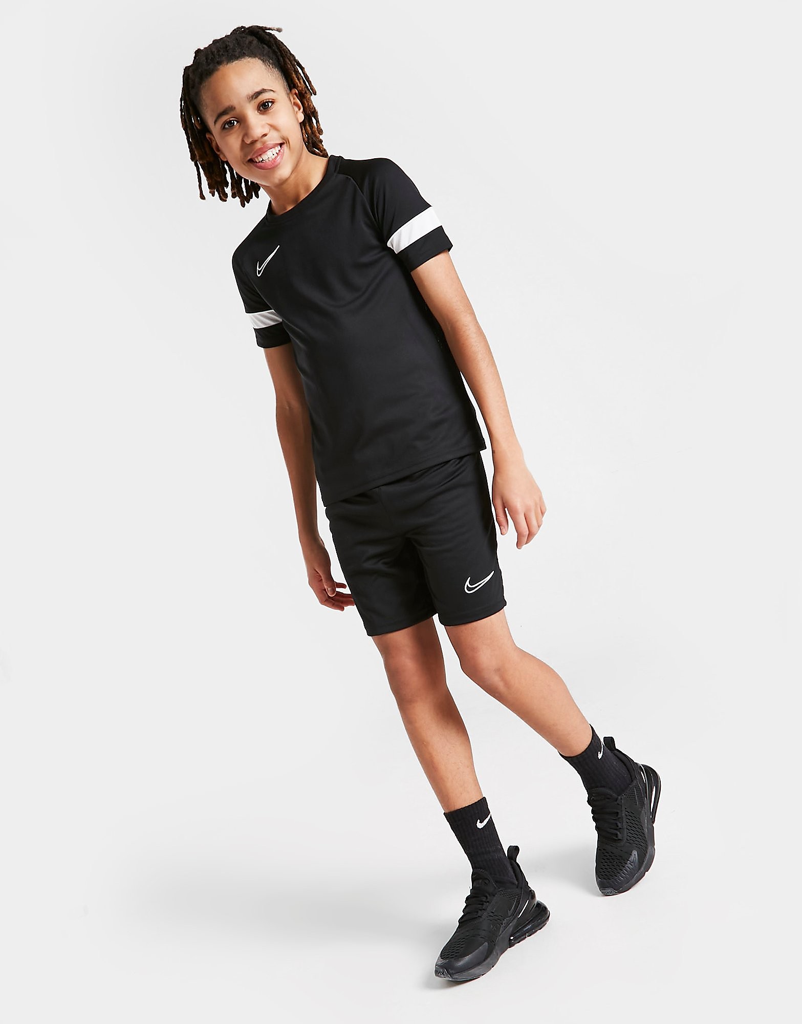 

Nike Dri-FIT Academy Shorts Junior - Black/Black/Black/White - Kids, Black/Black/Black/White