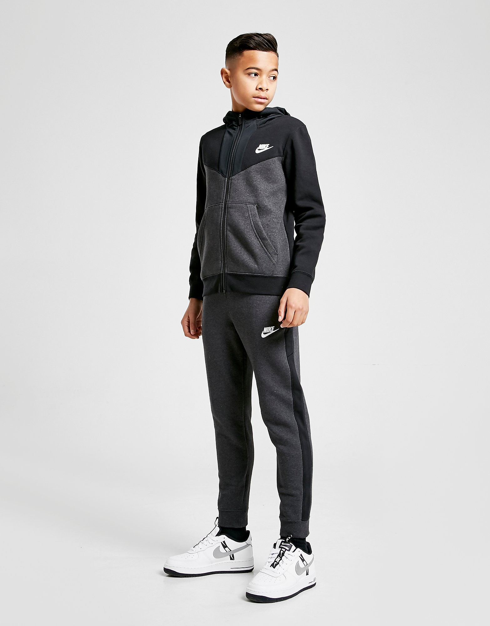 

Nike Hybrid Fleece Joggers Junior - Only at JD - Black Heather/Black/Black/White/Black - Kids, Black Heather/Black/Black/White/Black