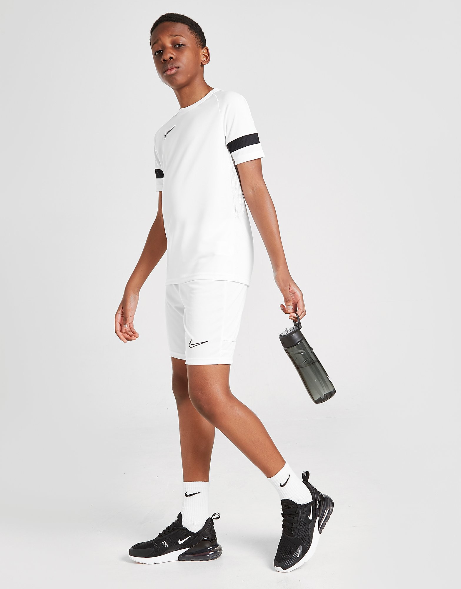 

Nike Academy Shorts Junior - White/White/White/Black - Kids, White/White/White/Black