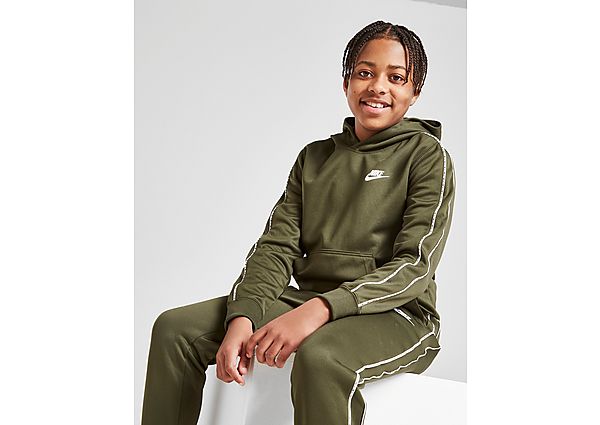Nike Sweat à capuche Nike Sportswear pour Garçon plus âgé - Cargo Khaki/White, Cargo Khaki/White