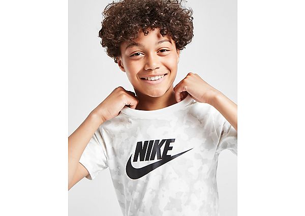 Nike Tee-shirt imprimé Nike Sportswear pour Garçon plus âgé - Summit White, Summit White