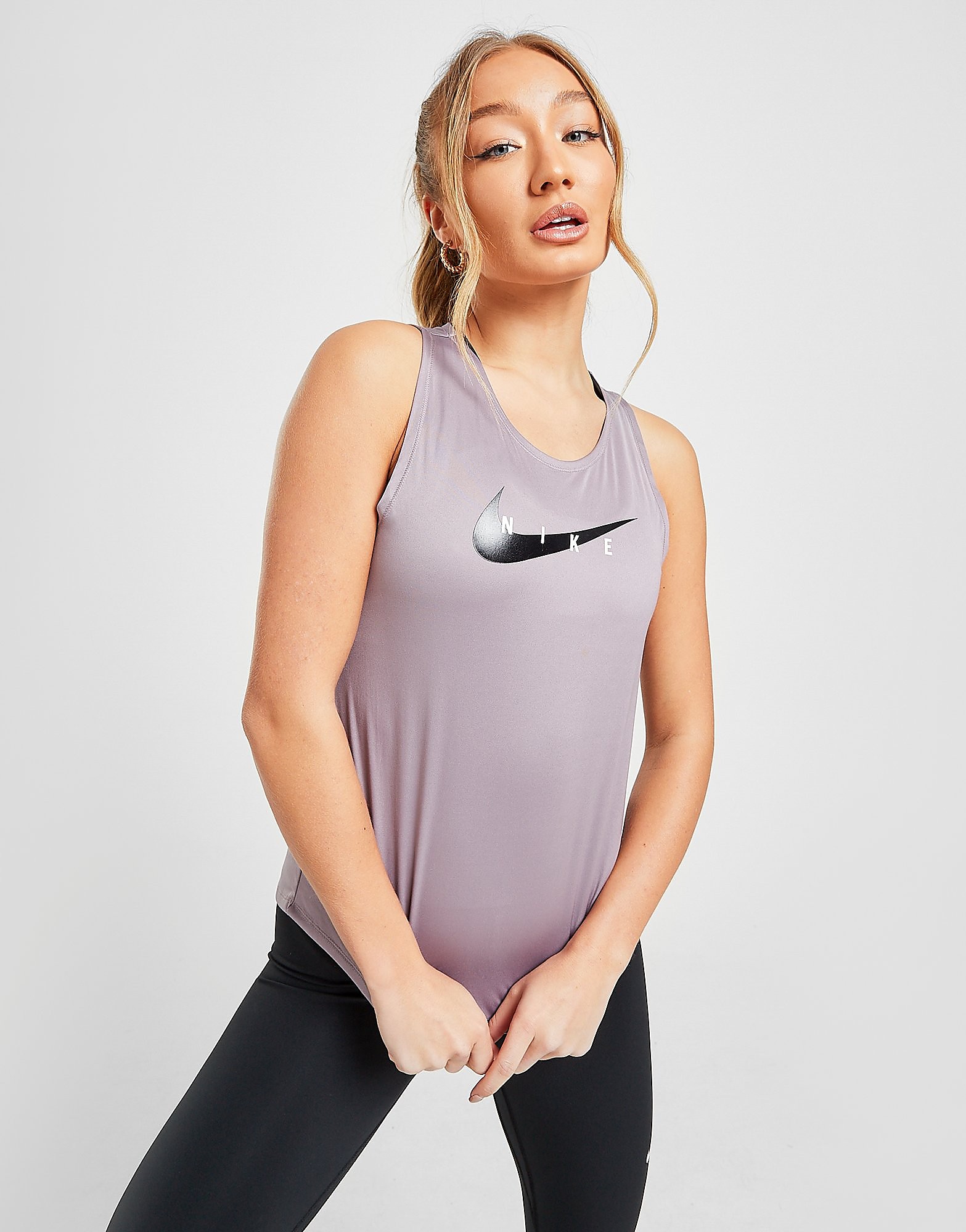 

Nike Running Swoosh Tank Top - Purple Smoke - Womens, Purple Smoke