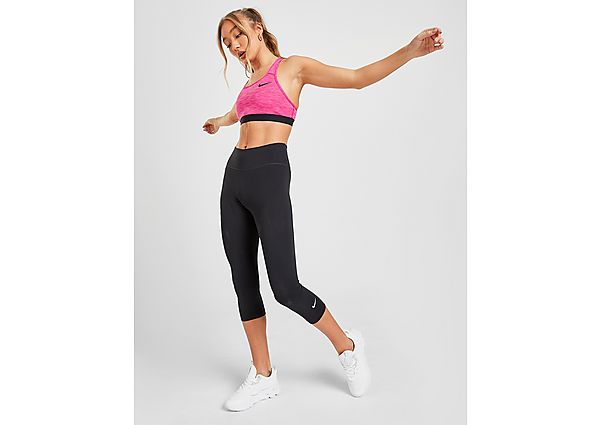 Nike Legging corsaire Nike One pour Femme - Black/White, Black/White