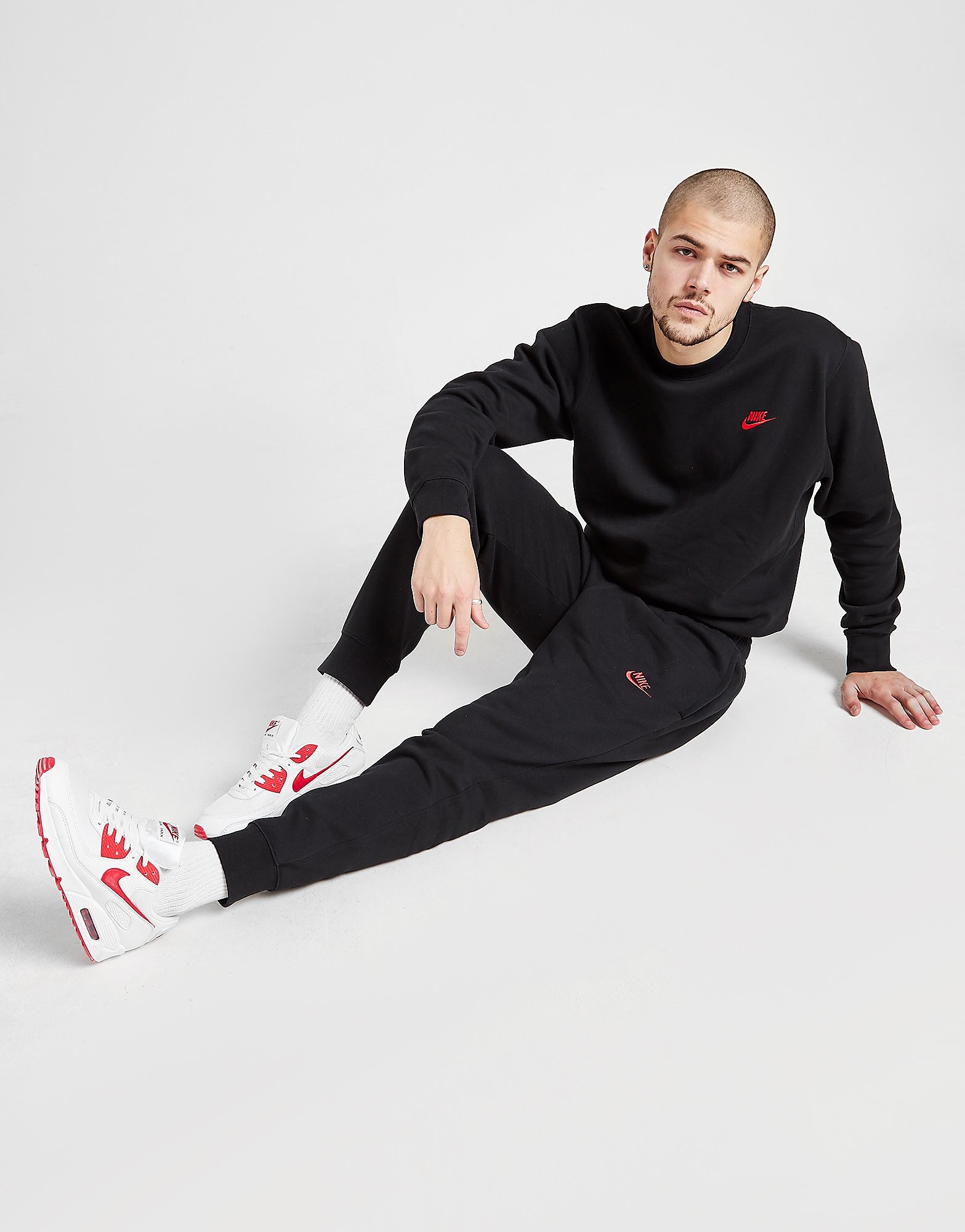 

Nike Foundation Fleece Joggers - Only at JD - Black - Mens, Black