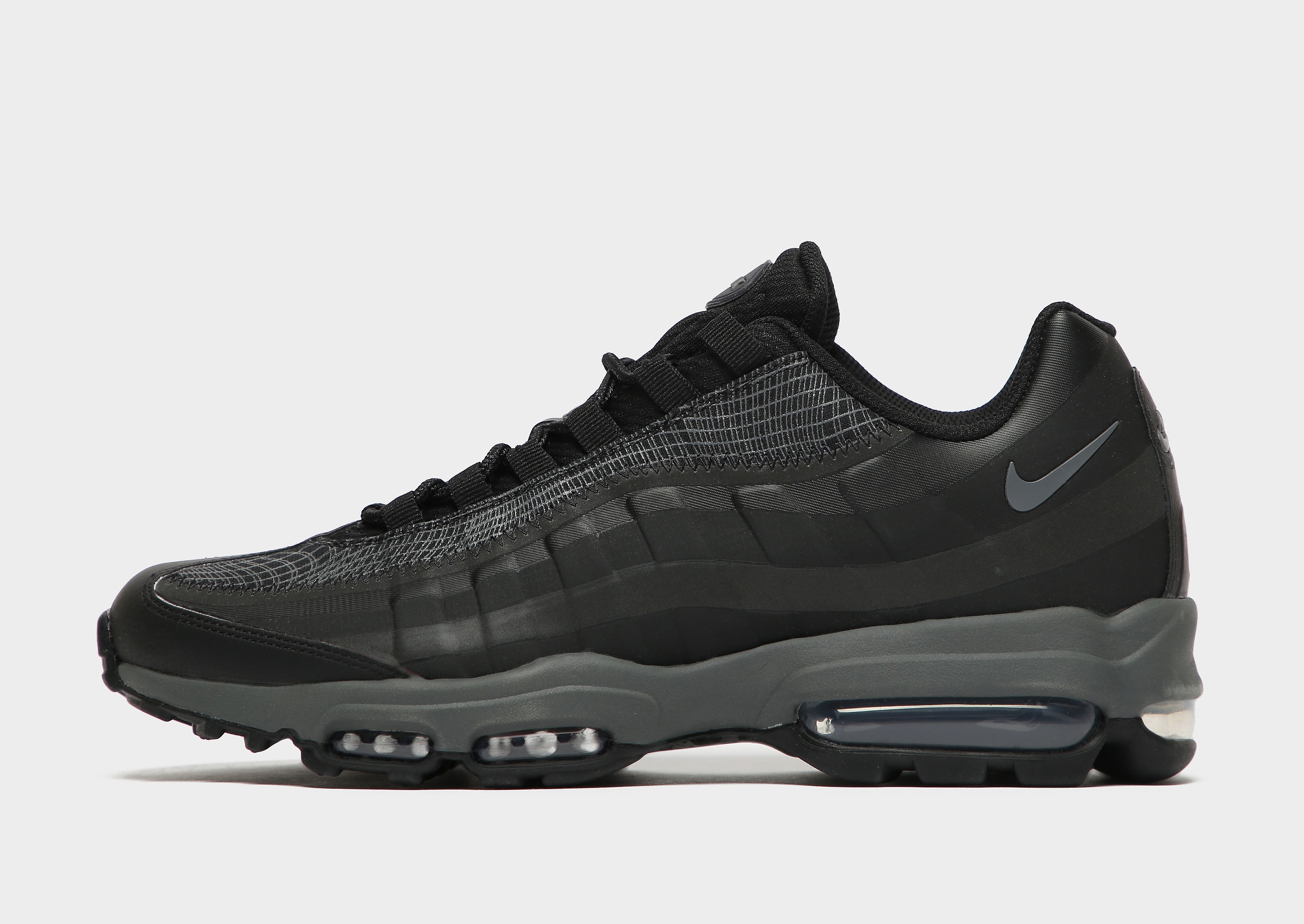

Nike Air Max 95 Ultra SE - Only at JD - Black/White/Iron Grey - Mens, Black/White/Iron Grey