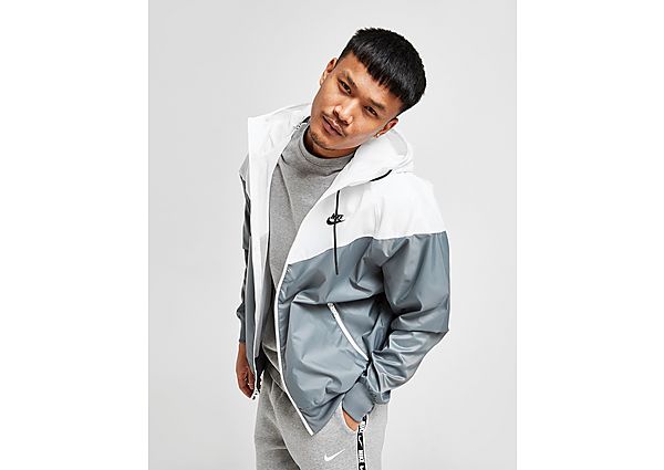 Nike Veste Windrunner Homme - Smoke Grey/White/Smoke Grey/Black, Smoke Grey/White/Smoke Grey/Black