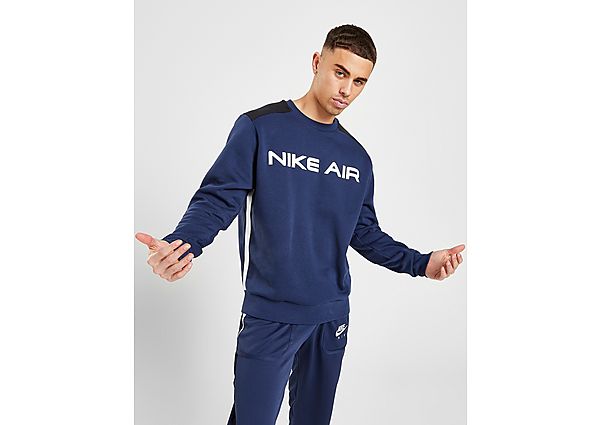 Nike Haut en tissu Fleece Nike Air pour Homme - Midnight Navy/Black/White, Midnight Navy/Black/White