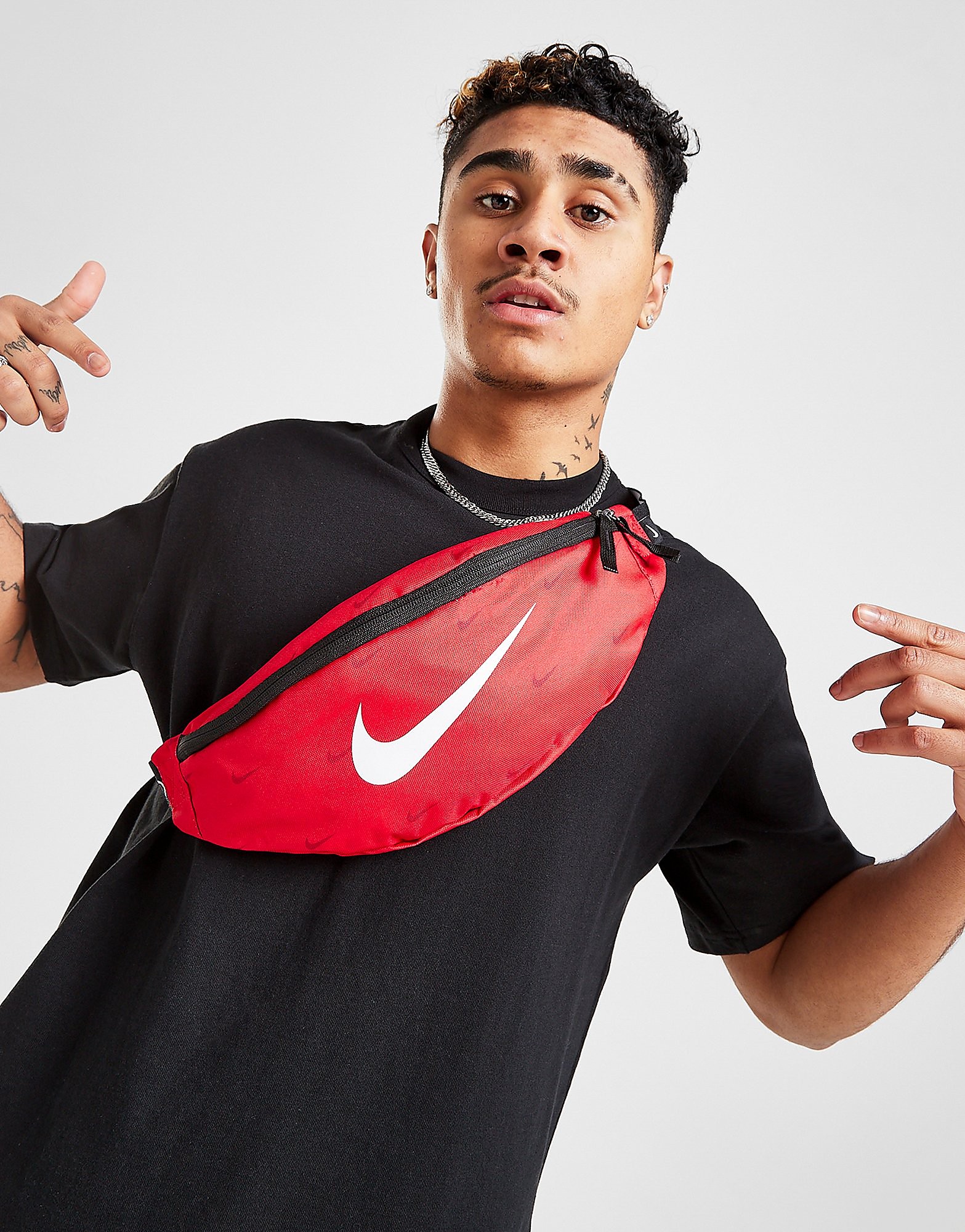 

Nike Swoosh Heritage Hip Pack - University Red/Black/White - Womens, University Red/Black/White