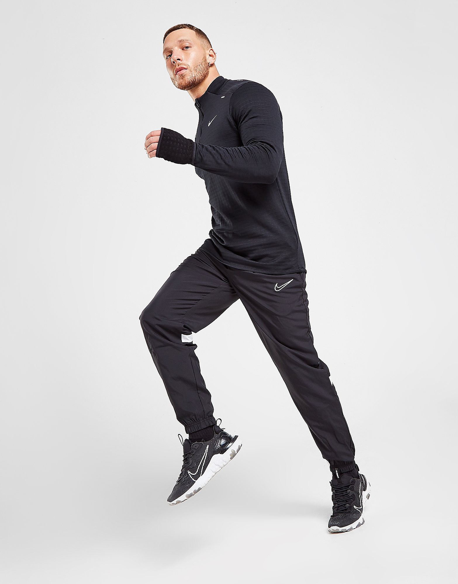 

Nike Dri-FIT Academy Woven Track Pants - Black/White/White/White - Mens, Black/White/White/White
