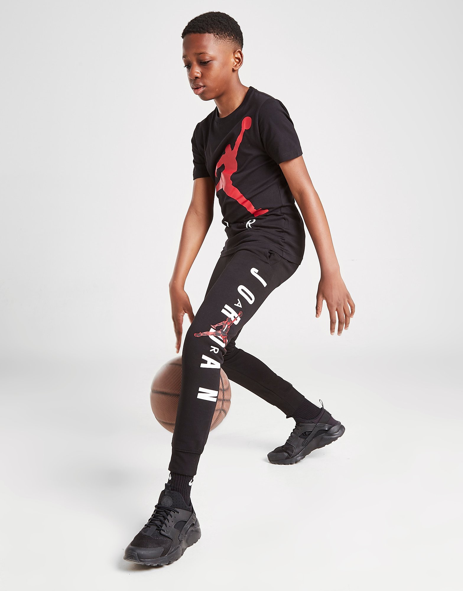 

Jordan Jumpman Logo Joggers Junior - Black - Kids, Black