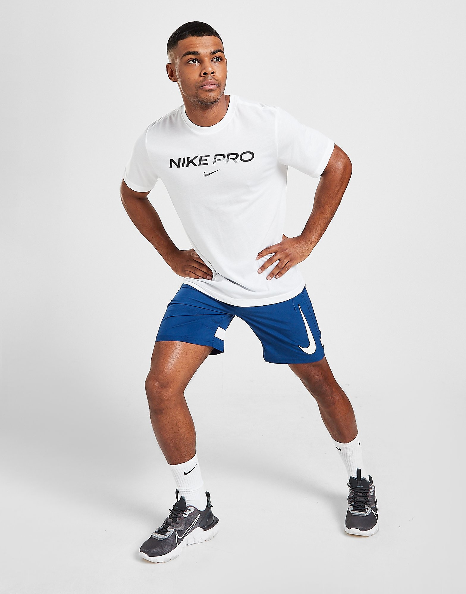 

Nike Academy Woven Graphic Shorts - Only at JD - Coastal Blue/White/White - Mens, Coastal Blue/White/White