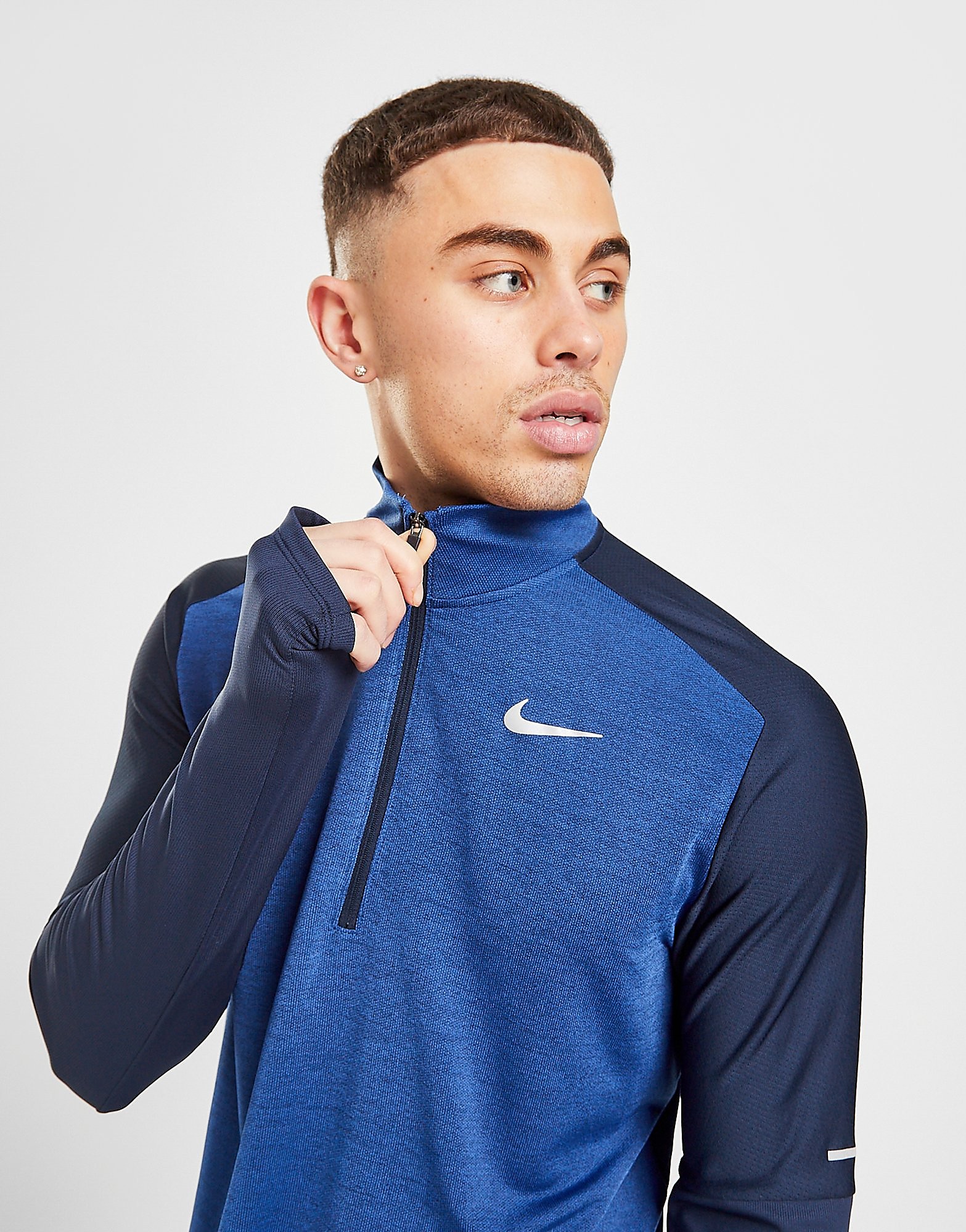 

Nike Element 3.0 1/2 Zip Top - Blue - Mens, Blue