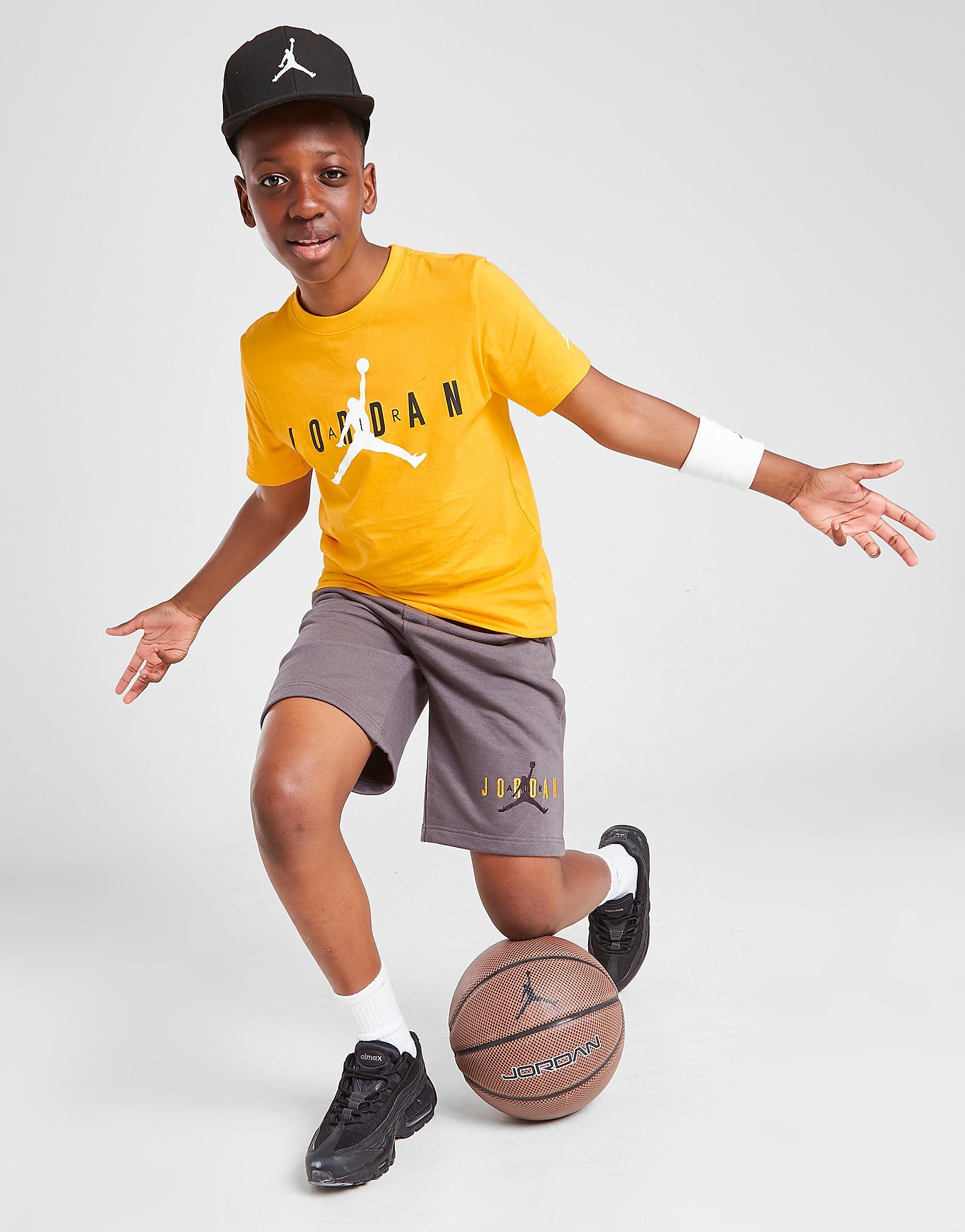 

Jordan Jumpman Logo French Terry Shorts Junior - Only at JD - Grey - Kids, Grey
