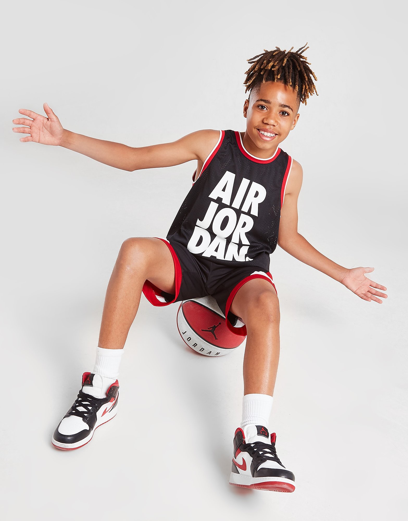 

Jordan Air Mesh Tank Top Junior - Black - Kids, Black