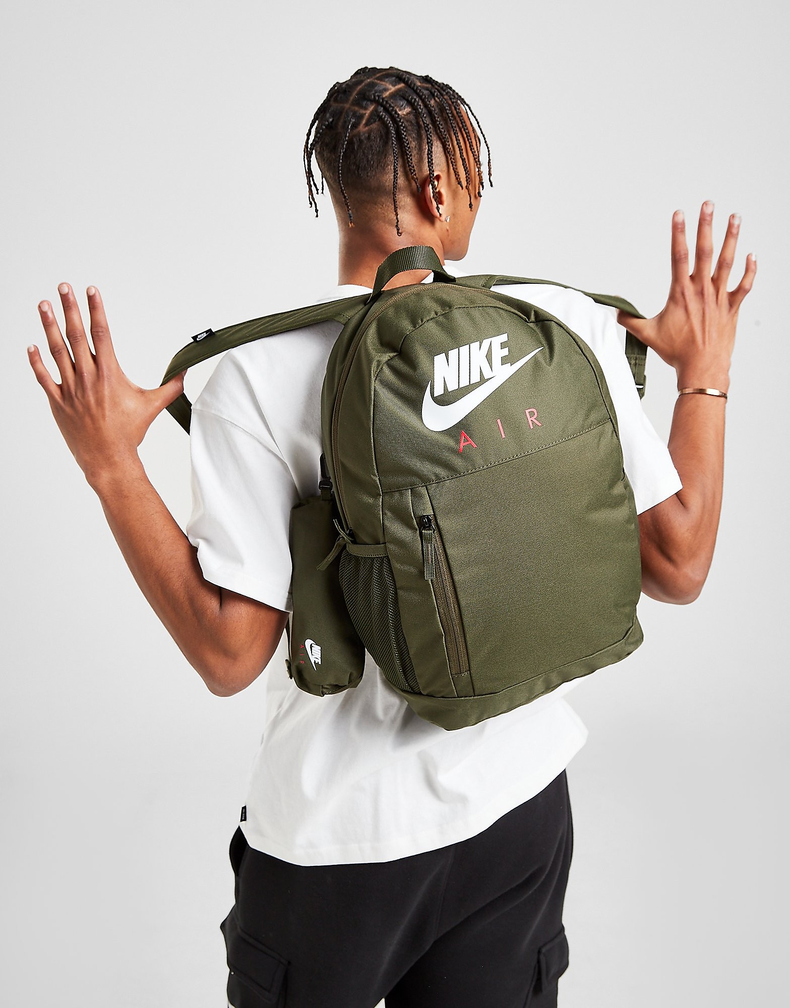 

Nike Elemental Backpack - Cargo Khaki/Cargo Khaki/White - Kids, Cargo Khaki/Cargo Khaki/White