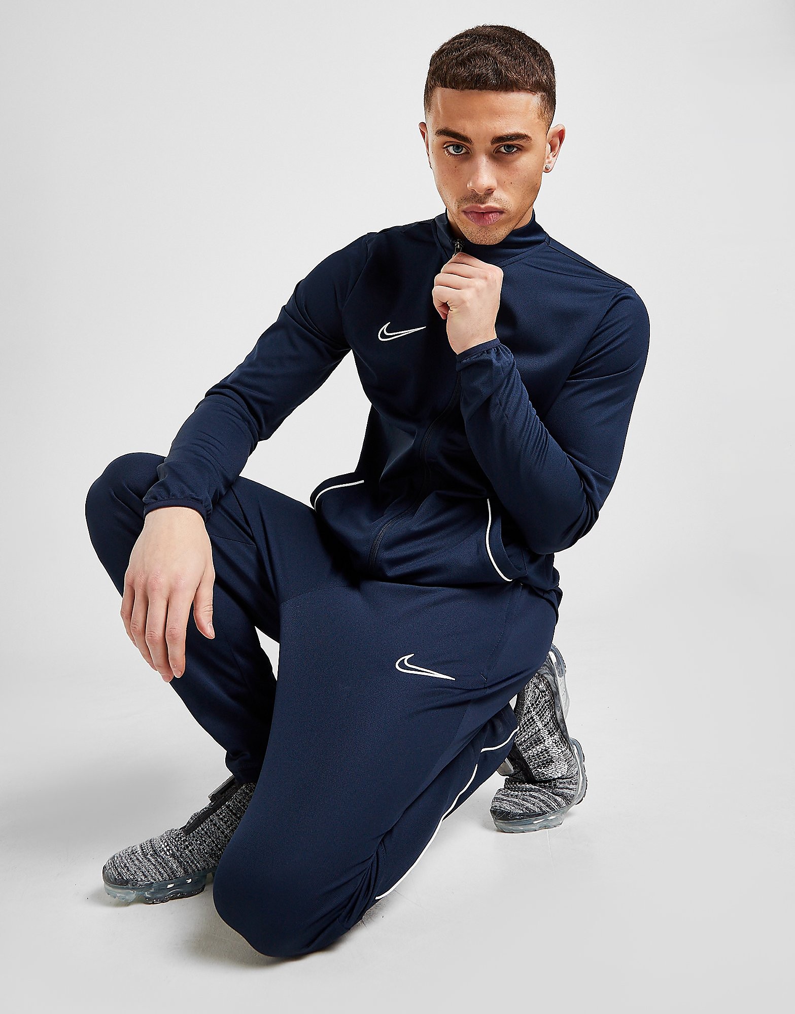 

Nike Academy Essential Tracksuit - Obsidian/White/White, Obsidian/White/White