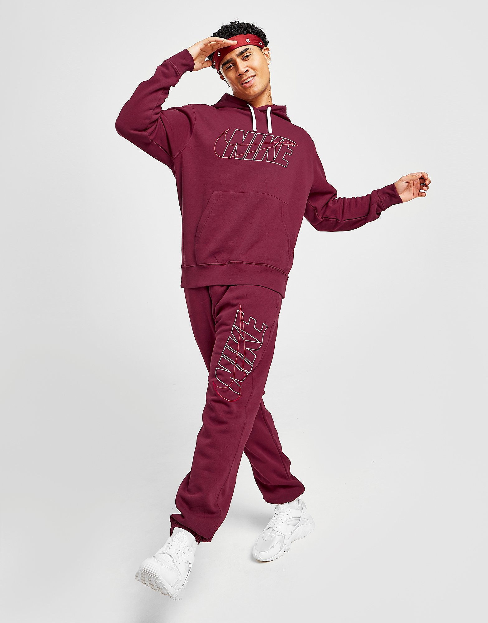 

Nike Club Tracksuit - Red - Mens, Red