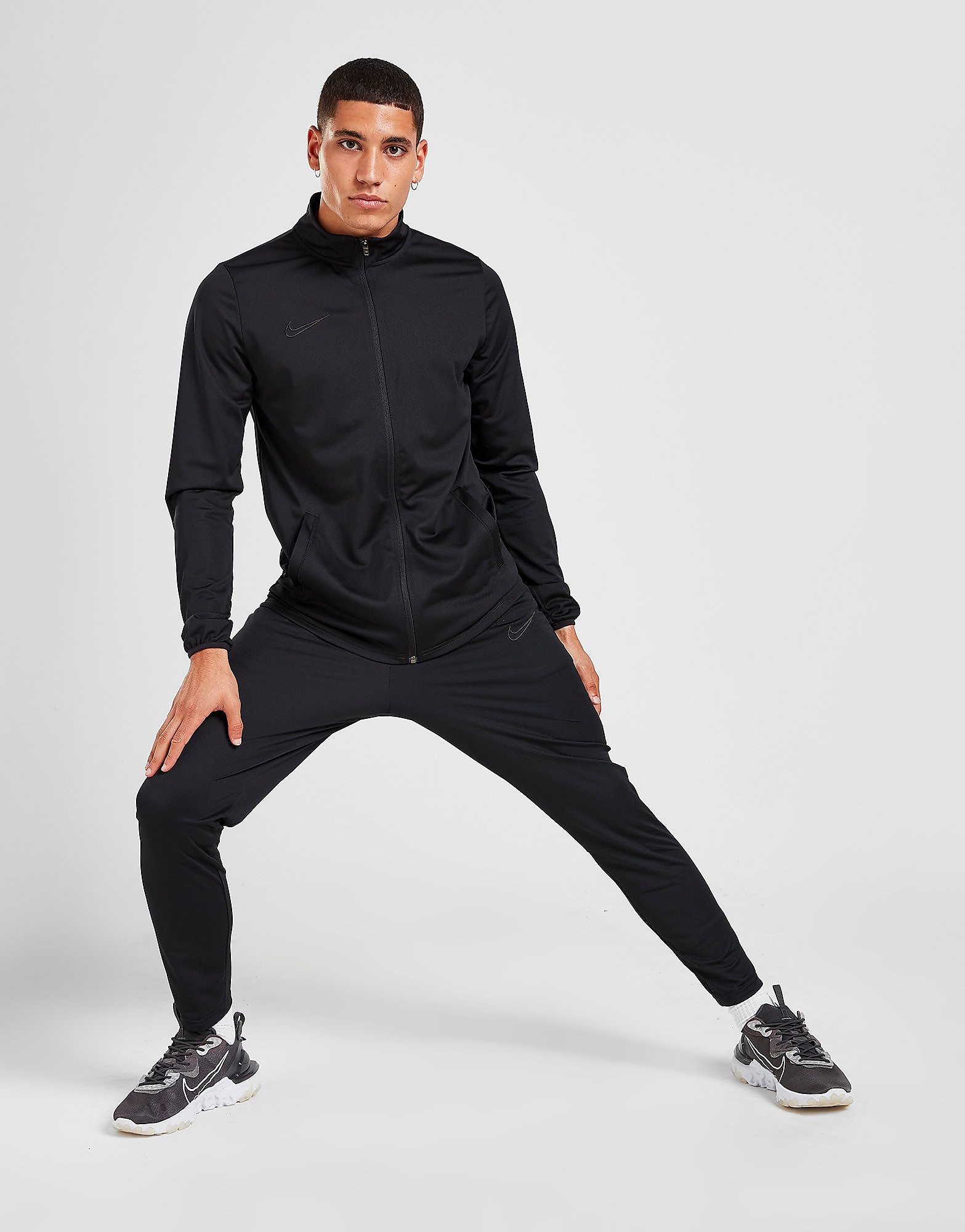 

Nike Academy Essential Tracksuit - Black/Black/Black - Mens, Black/Black/Black