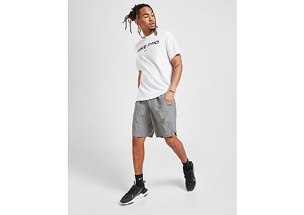 Nike Short de running avec sous-short intégré Nike Challenger pour Homme - Smoke Grey/Heather, Smoke
