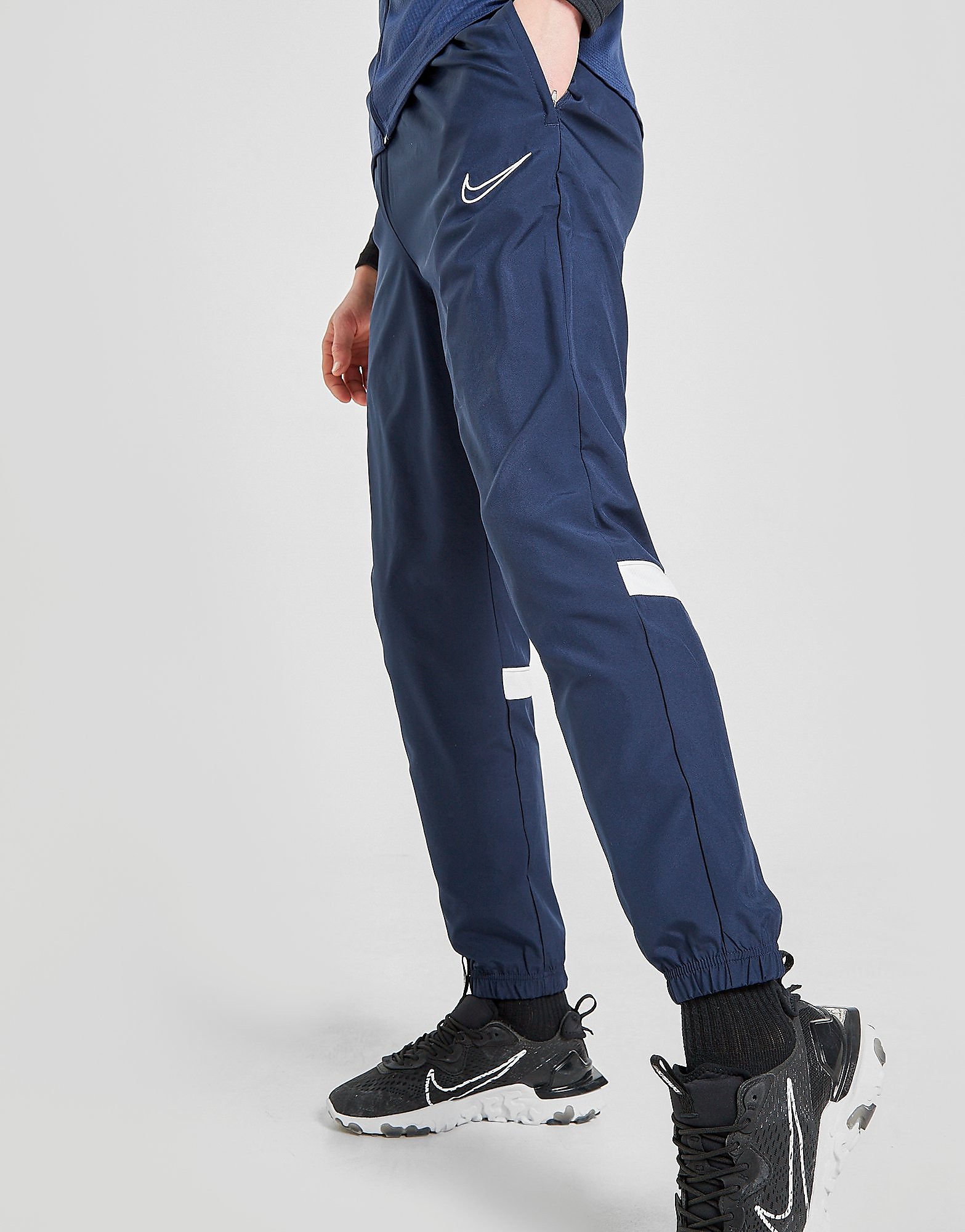 

Nike Dri-FIT Academy Woven Track Pants - Obsidian/White/White/White - Mens, Obsidian/White/White/White