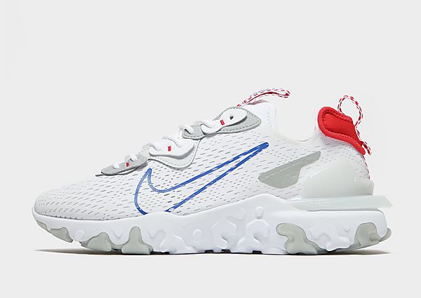 Nike Chaussure Nike React Vision pour Homme - White/Pure Platinum/Light Smoke Grey/Game Royal, White
