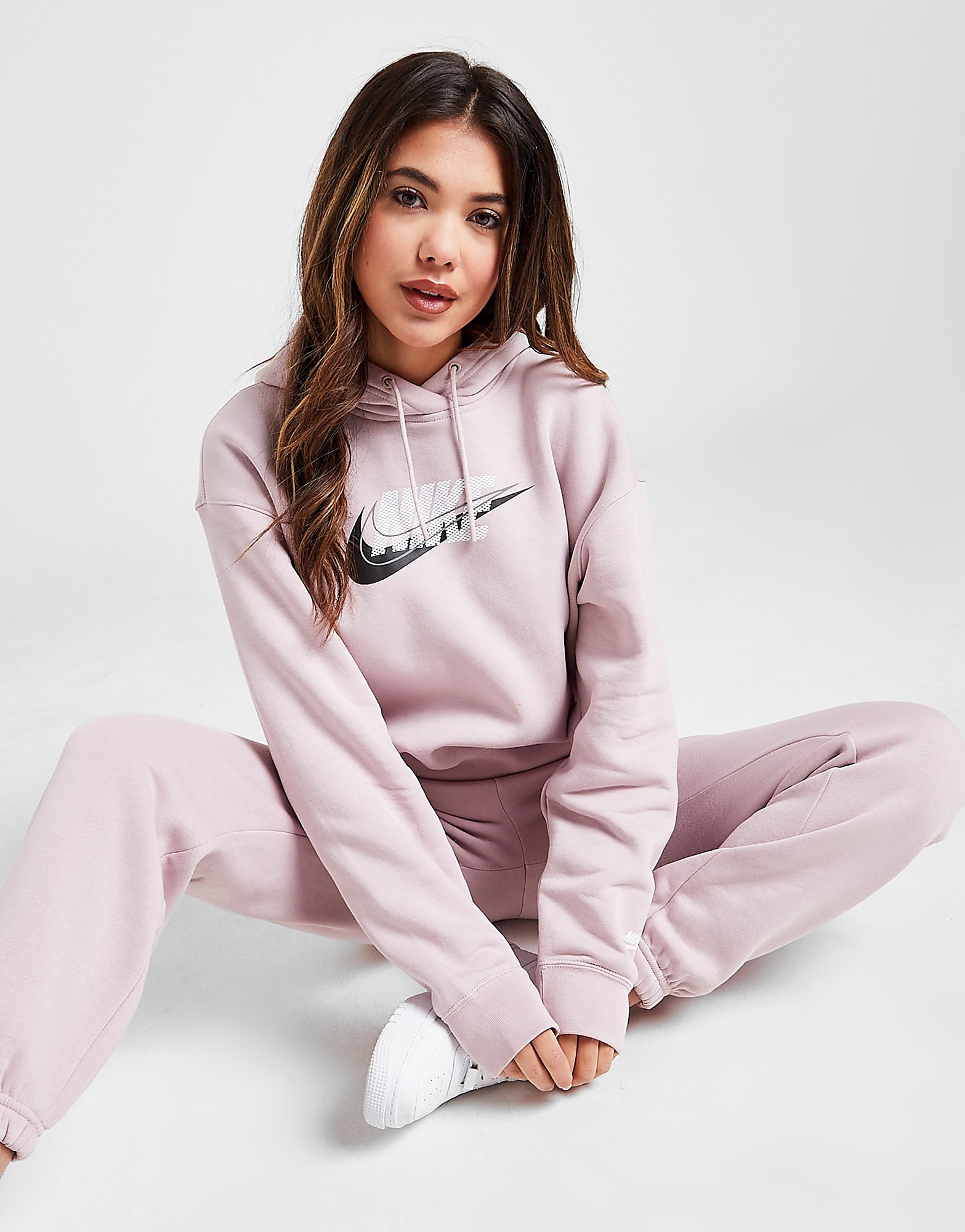 

Nike Double Futura Overhead Hoodie - Only at JD - Champagne - Womens, Champagne