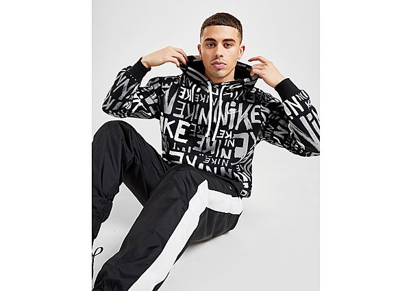 Nike Sweat à capuche Nike Sportswear Club pour Homme - Black/Black/White, Black/Black/White
