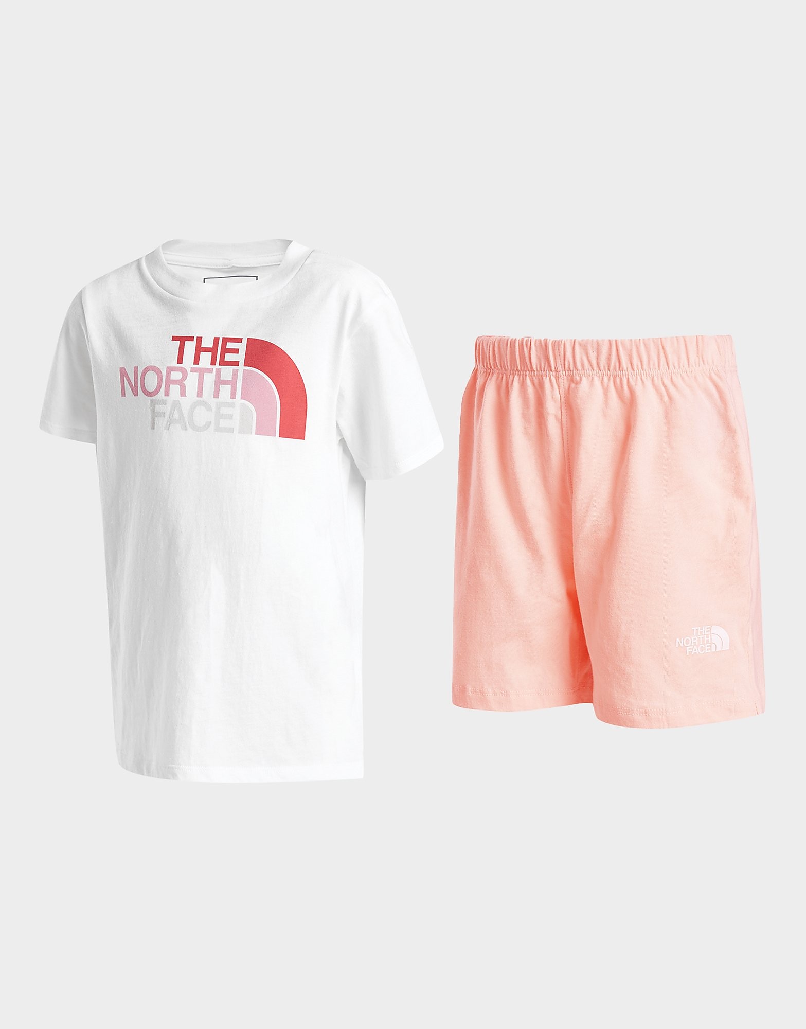 

The North Face Girls' T-Shirt/Shorts Set Children - White - Kids, White
