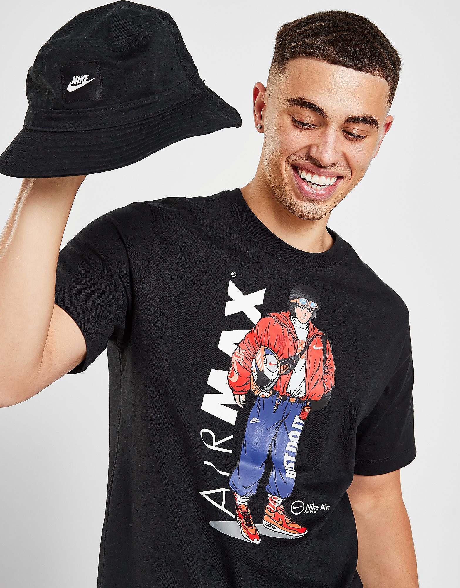 

Nike Air Max Manga T-Shirt - Black - Mens, Black