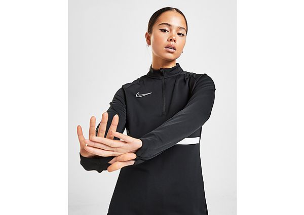 Nike Haut d'entraînement de football Nike Dri-FIT Academy pour Femme - Black/White/White/White, Blac