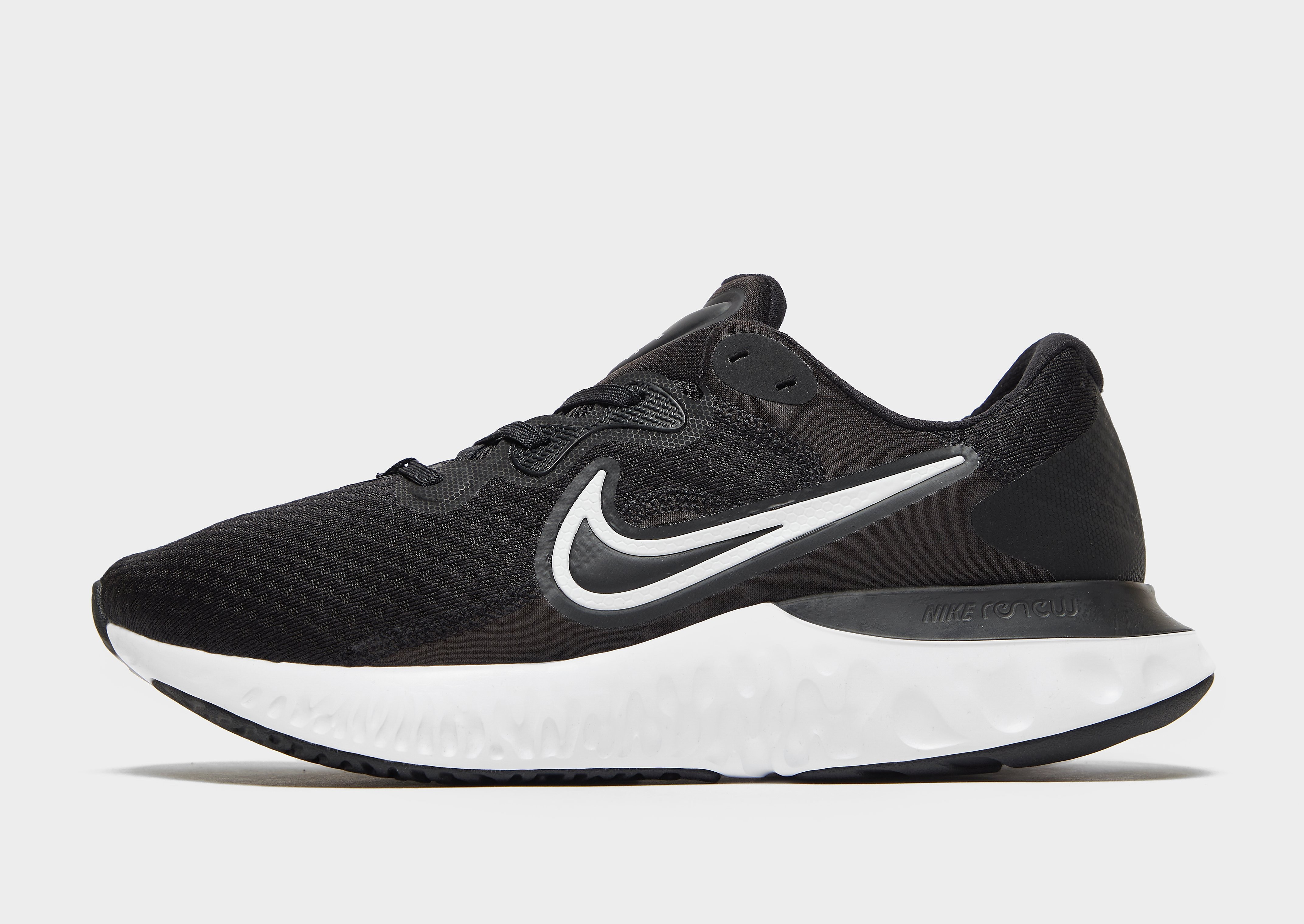 

Nike Renew Run 2 - Black/White - Mens, Black/White