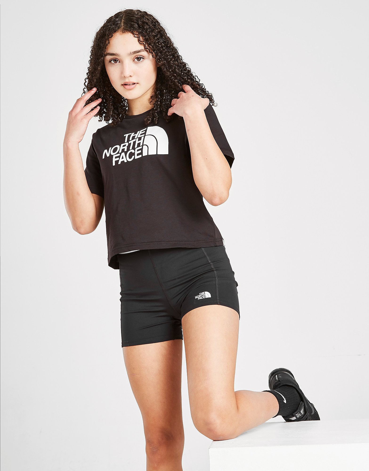 

The North Face Girls' Cycle Shorts Junior - Black - Kids, Black