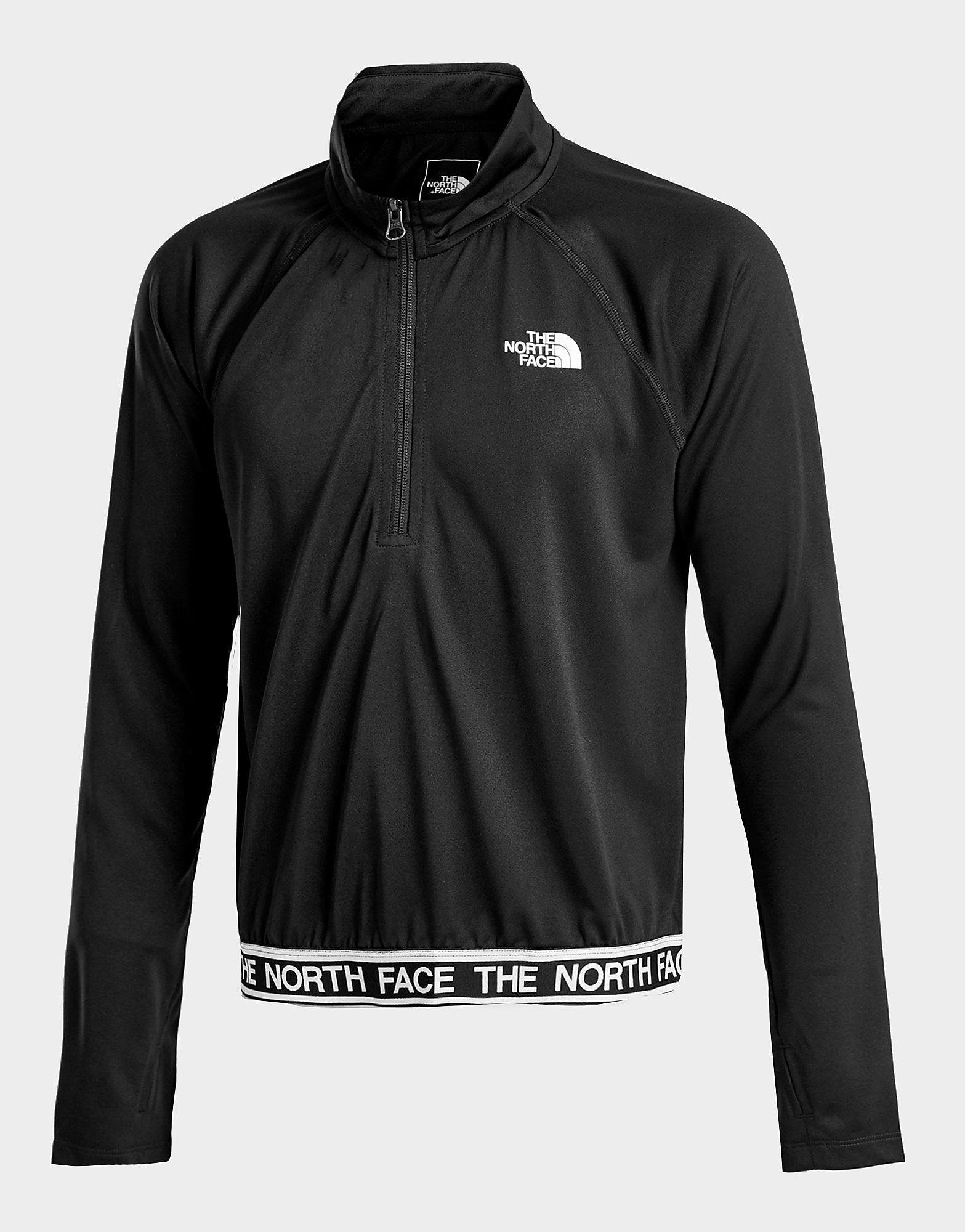 

The North Face Girls' Reactor 1/4 Zip Track Top Junior - Only at JD - Black - Kids, Black