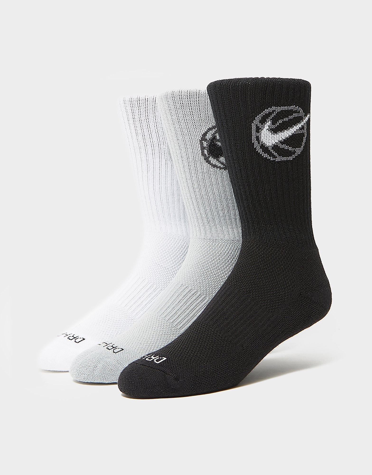 

Nike Everyday Crew 3 Pack Basketball Socks - Multi-Colour - Mens, Multi-Colour