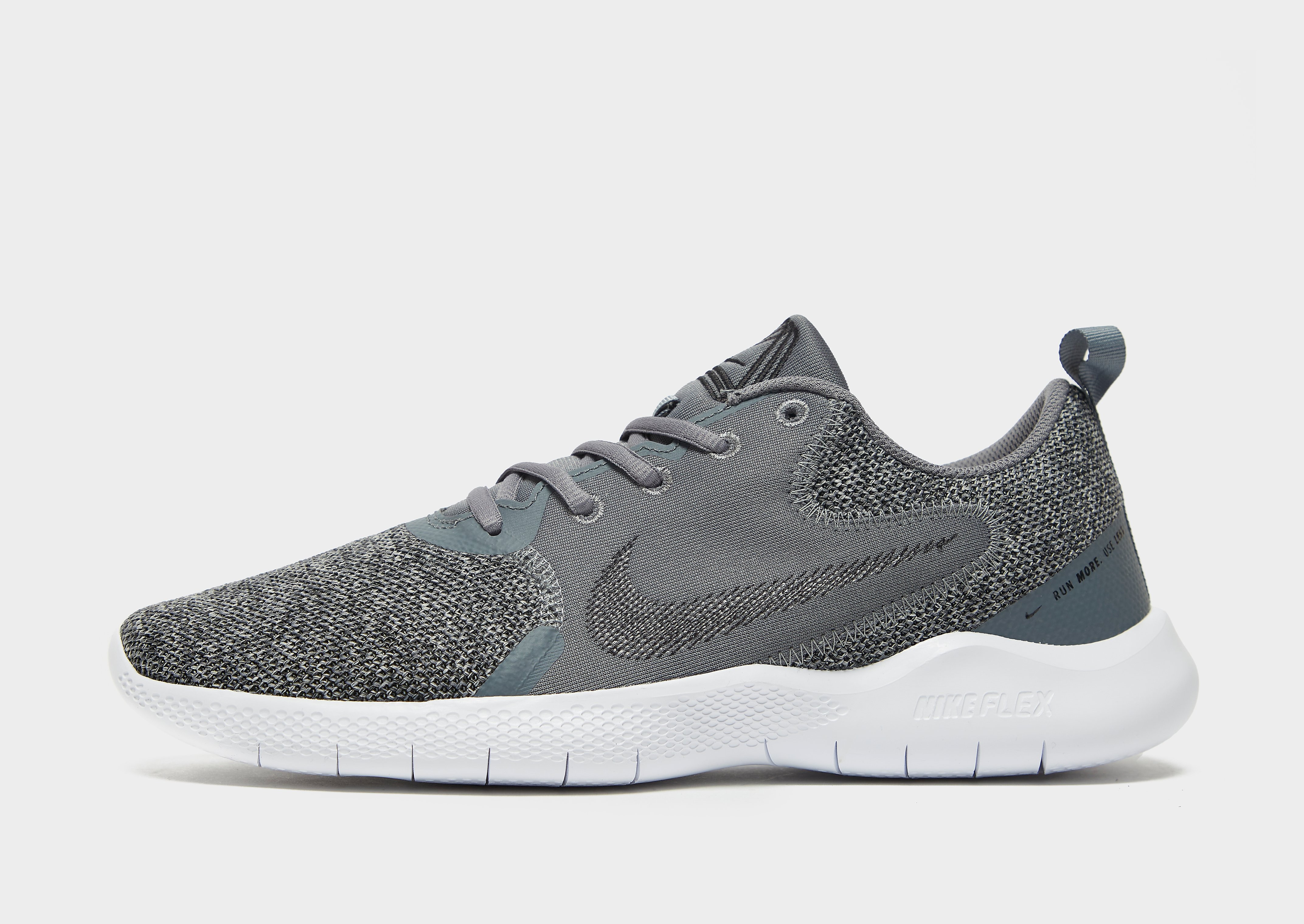 Nike Flex Experience Run 10 - Smoke Grey/Black/Grey Fog/Black - Mens, Smoke Grey/Black/Grey Fog/Black