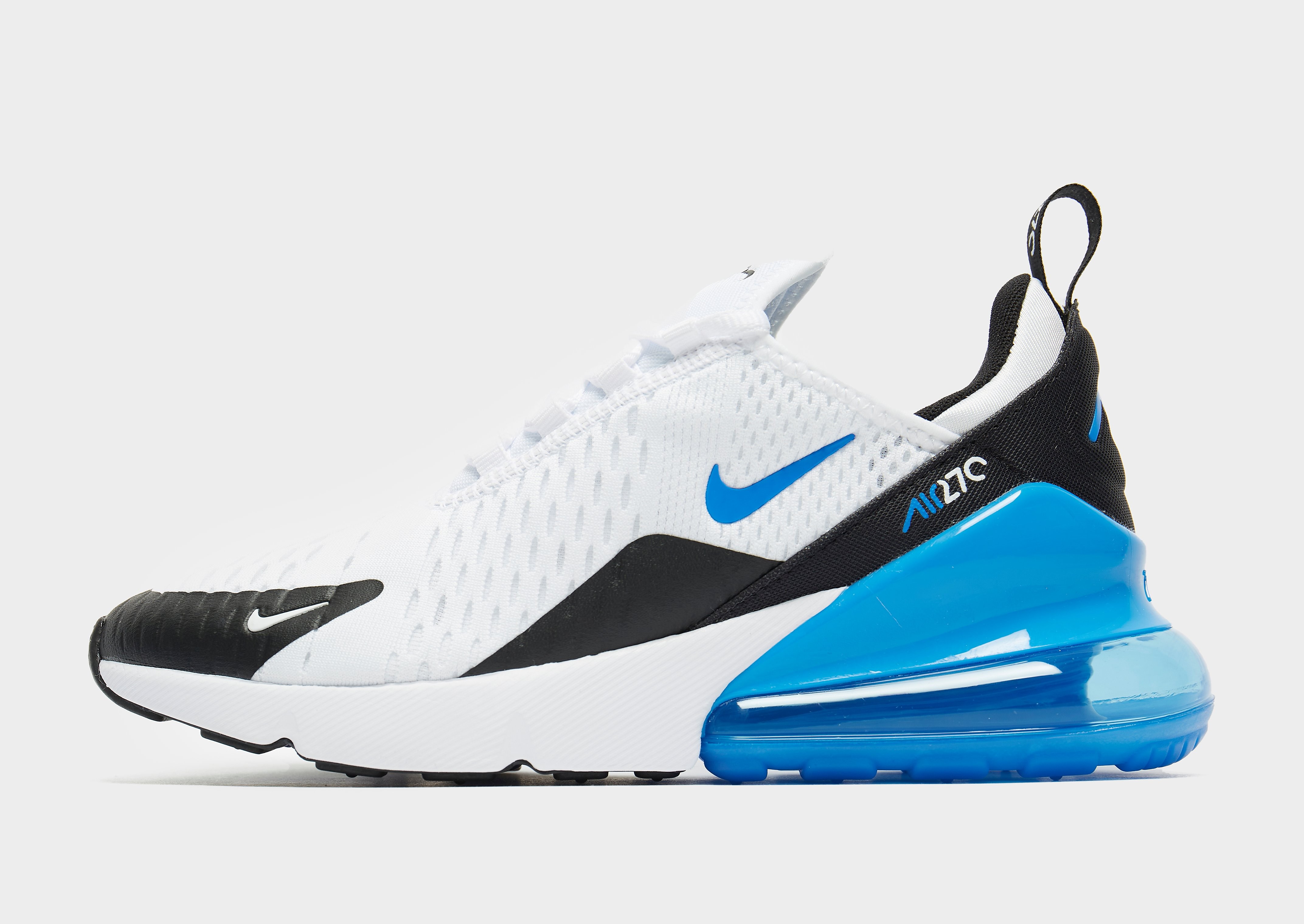 

Nike Air Max 270 Junior - White/Black/Signal Blue - Kids, White/Black/Signal Blue