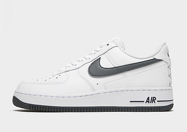 Nike Air Force 1 Low Homme - White/Obsidian/Iron Grey, White/Obsidian/Iron Grey