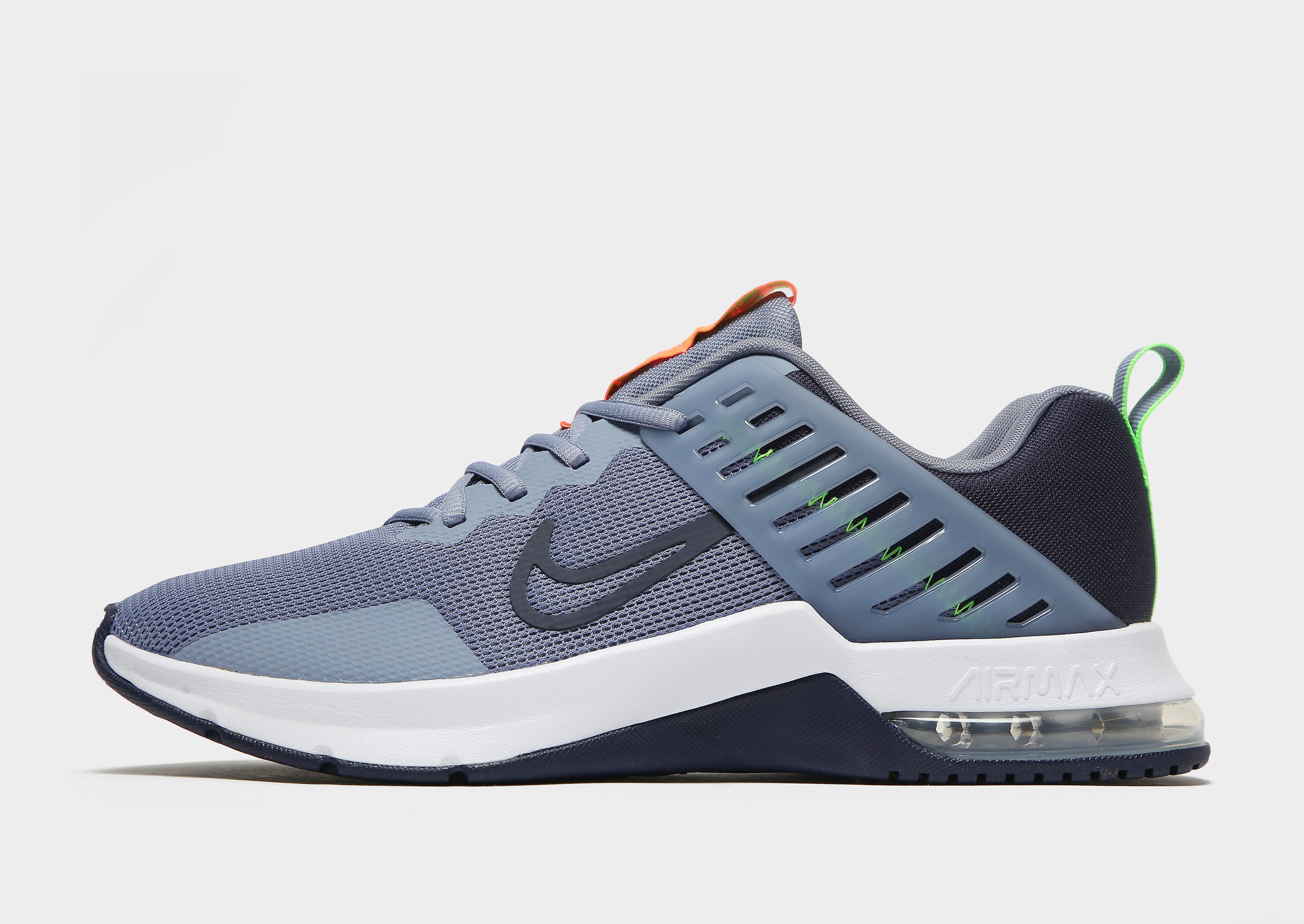 

Nike Air Max Alpha TR 3 - Ashen Slate/White/Electric Green/Blackened Blue - Mens, Ashen Slate/White/Electric Green/Blackened Blue