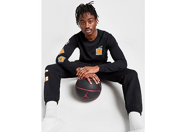 Jordan T-Shirt Manches Longues Keychain Homme - Black, Black