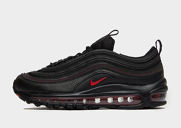 Nike Chaussure Nike Air Max 97 pour Enfant plus âgé - Black/Dark Smoke Grey/University Red, Black/Da