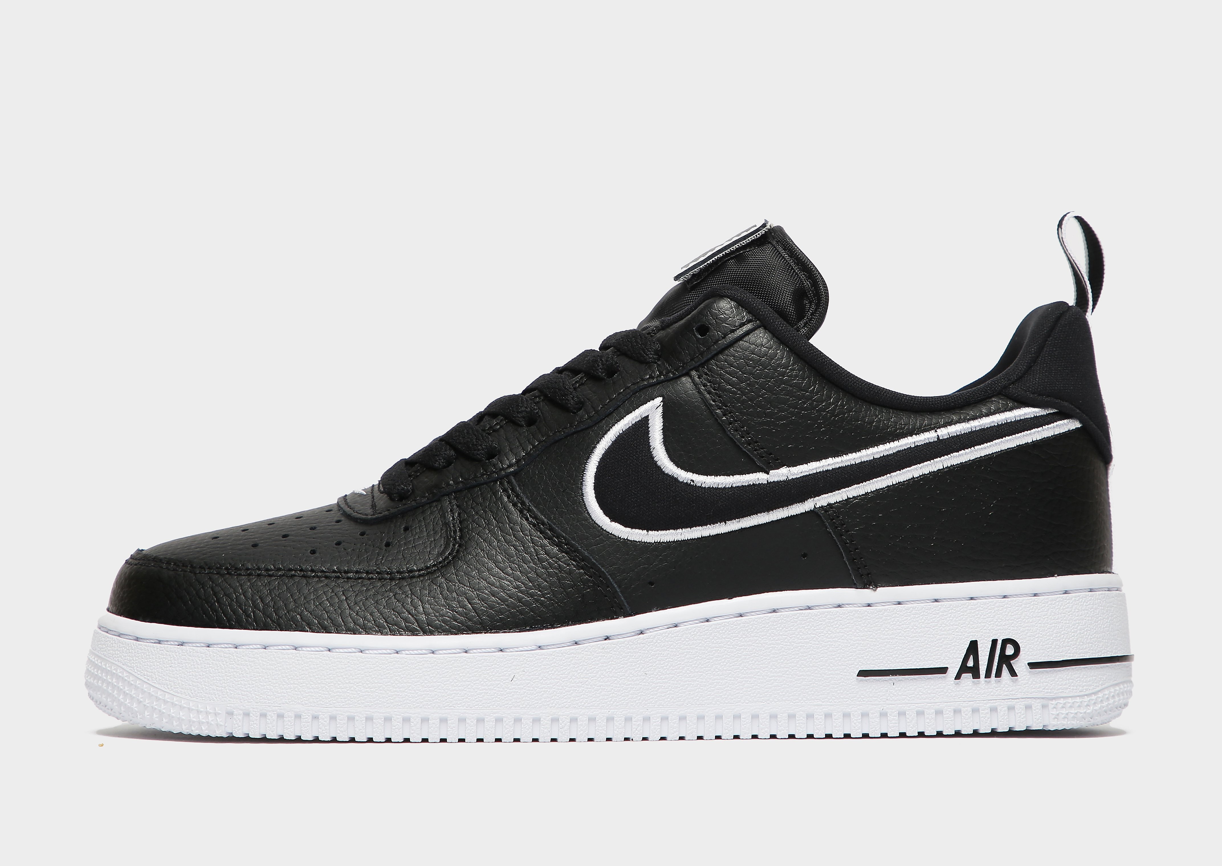 

Nike Air Force 1 Low - Black - Mens, Black