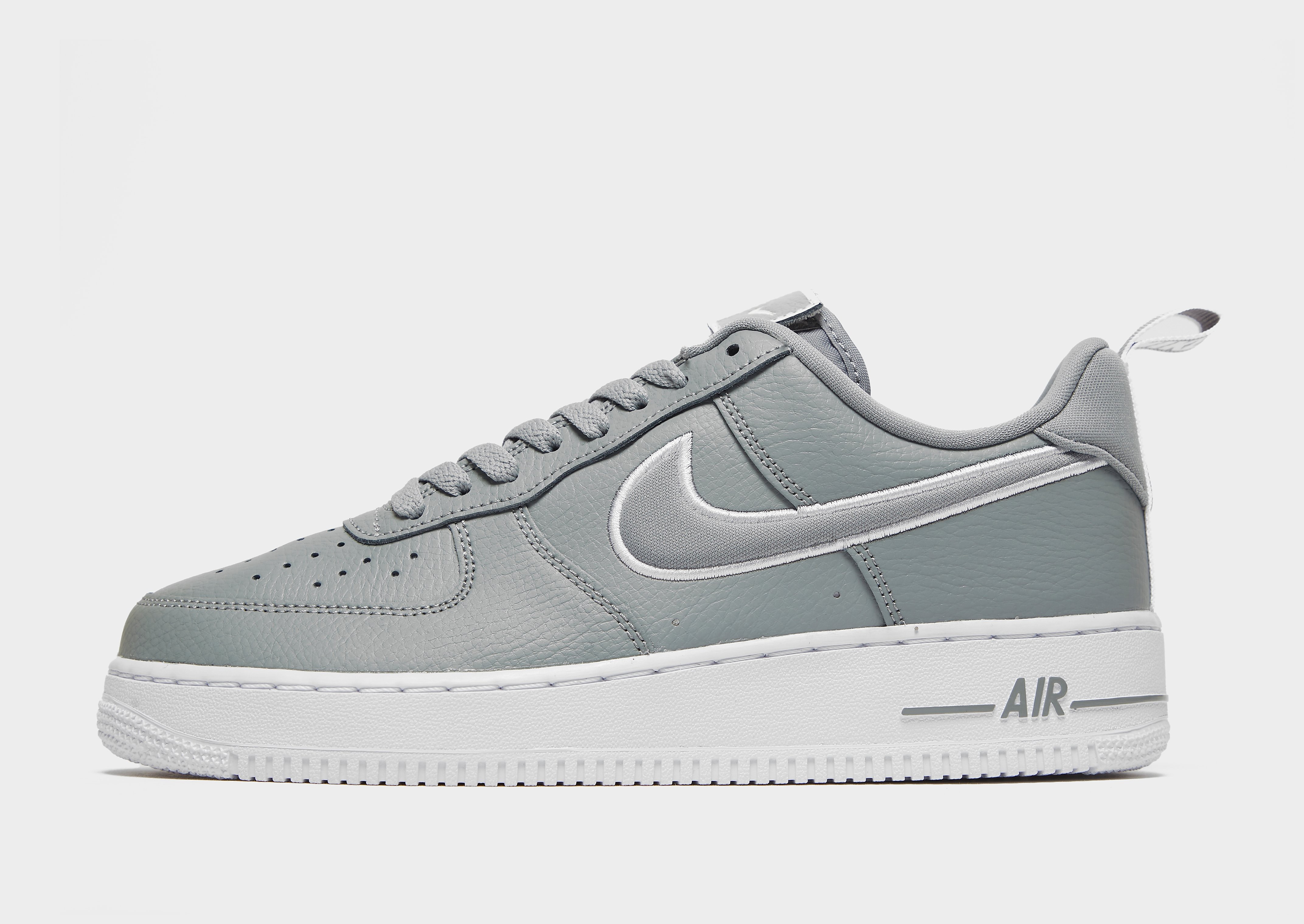 Nike Air Force 1 Low - Particle Grey/White/Particle Grey - Mens, Particle Grey/White/Particle Grey
