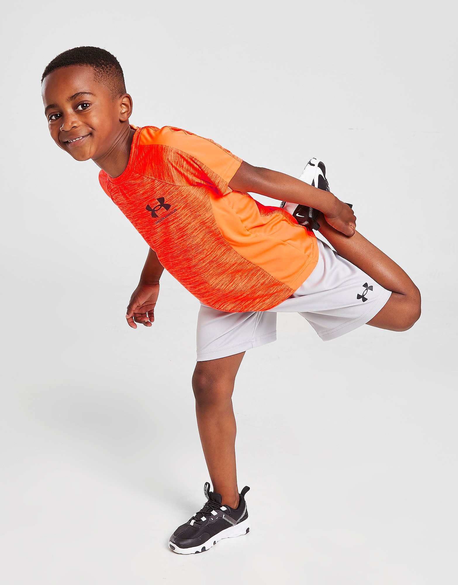 

Under Armour Twist T-Shirt/Shorts Set Children - Only at JD - Orange - Kids, Orange